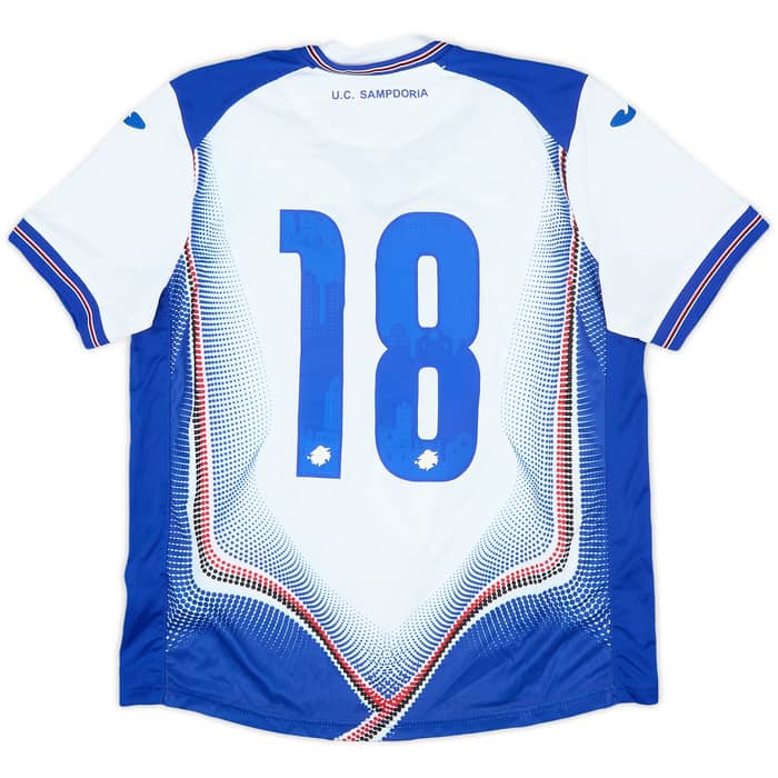 2019-20 Sampdoria Away Shirt #18 - 9/10 - (XS)