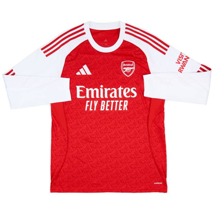 2025-26 Arsenal Home L/S Shirt Rice #41