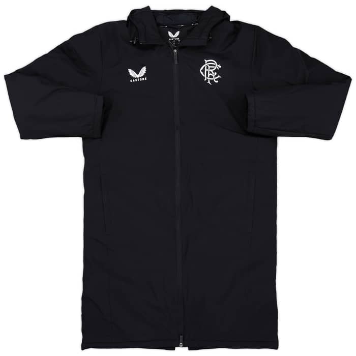 2023-24 Rangers Castore Long Bench Jacket - 9/10