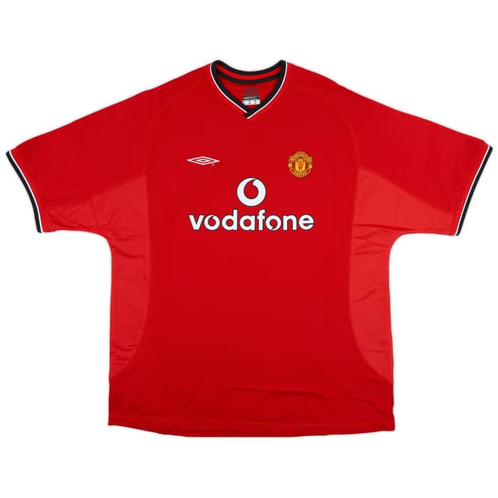 2000-02 Manchester United Home Shirt Beckham #7 (XXL)