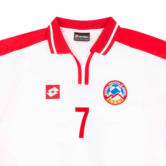 2002-04 Armenia Match Issue Away L/S Shirt # (Very Good) XL
