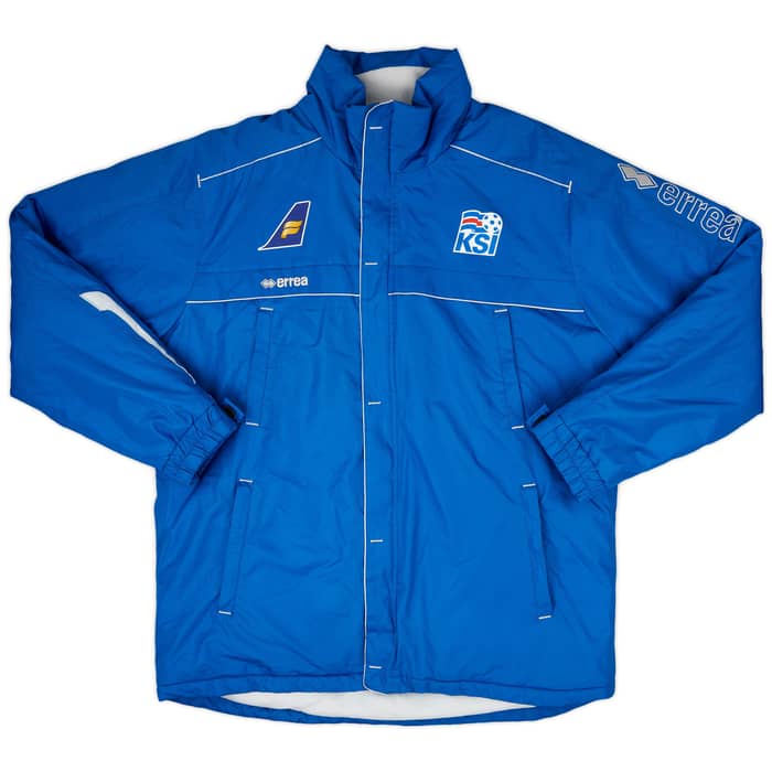 2012-13 Iceland Errea Hooded Rain Jacket - 8/10 - (XL)