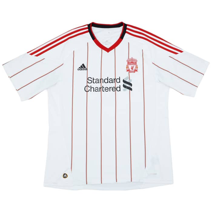2010-11 Liverpool Away Shirt Gerrard #8 - 7/10 - (XXL)