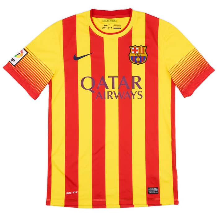 2013-15 Barcelona Away Shirt Messi #10 - 9/10 - (S)