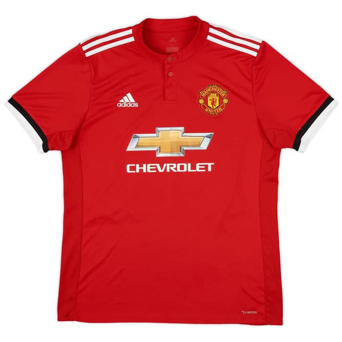 2017-18 Manchester United Home Shirt Shaw #23 - 10/10 - (L)