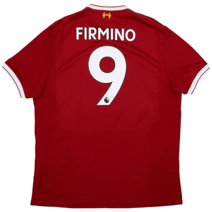 2017-18 Liverpool 125 Years Home Shirt Firmino #9 - 7/10 - (XL)