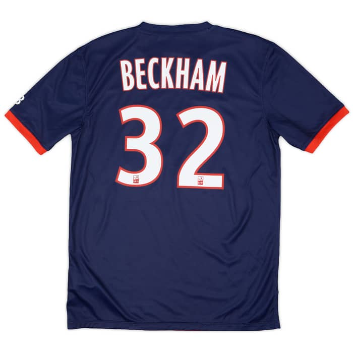 2013-14 Paris Saint-Germain Home Shirt Beckham #32 (M)