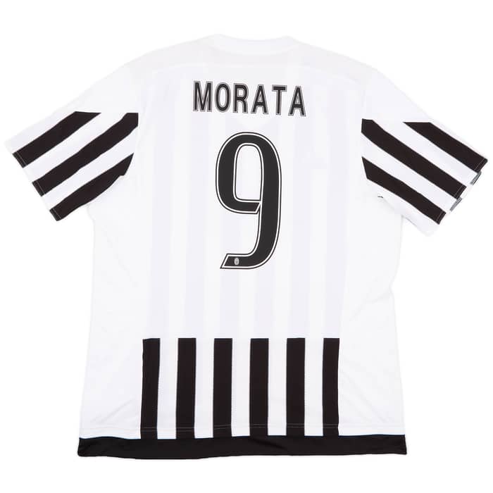 2015-16 Juventus Home Shirt Morata #9 (XL)
