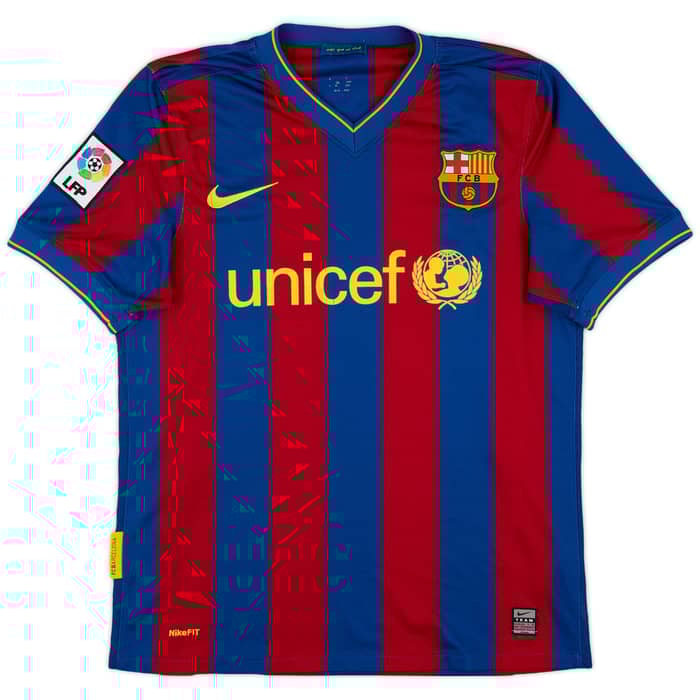 2009-10 Barcelona Home Shirt Messi #10 - 7/10 - (S)