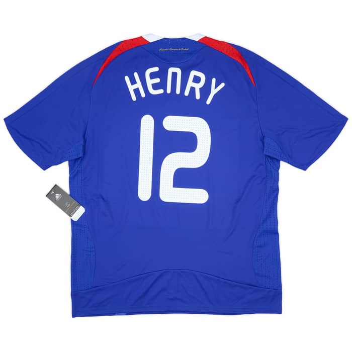 2007-08 France Home Shirt Henry #12 (XL)