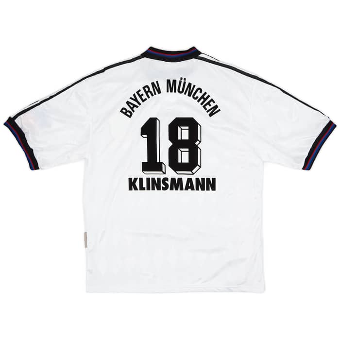 1996-98 Bayern Munich Away Shirt Klinsmann #18 (L)