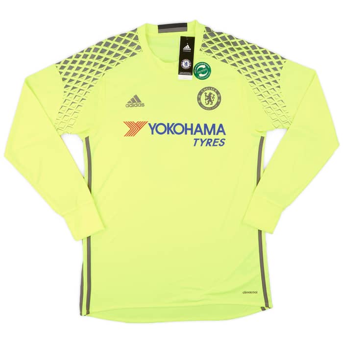 2016-17 Chelsea GK Shirt Courtois #13 (M)