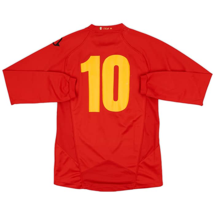 2008-09 AlbinoLeffe Away L/S Shirt #10 - 6/10 - (M)