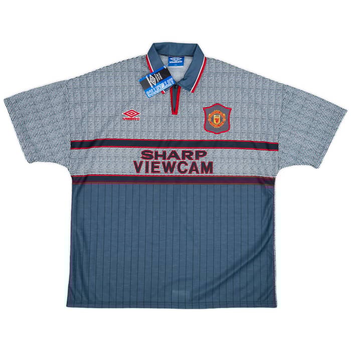 1995-96 Manchester United Away Shirt Keane #16 (XXL)