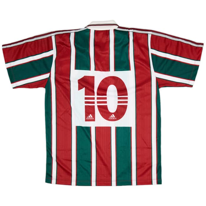 1998-2000 Fluminese Home Shirt #10 - 8/10 - (L)