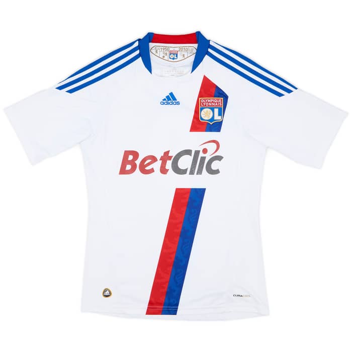 2010-11 Lyon Home Shirt Lisandro #9 - 7/10 - (S)