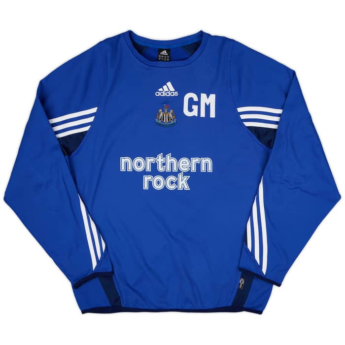 2005-06 Newcastle adidas Staff Issue Sweat Top 'GM' - 8/10 - (L/XL)