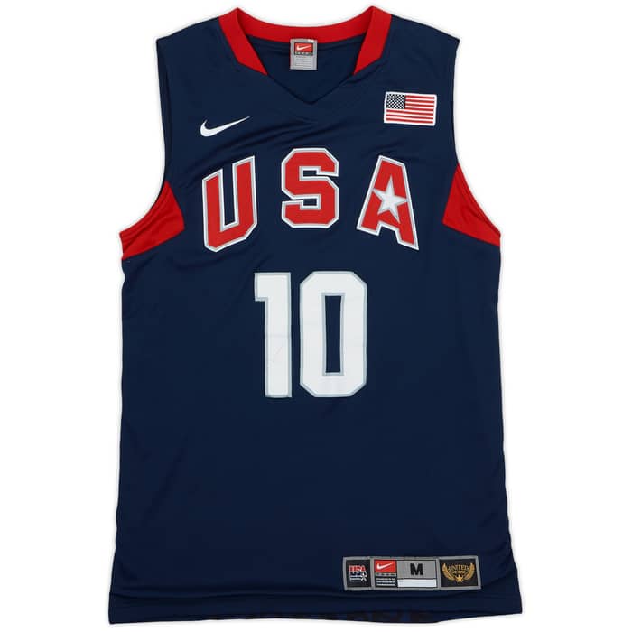 2008 USA Bryant #10 Nike Authentic Away Jersey - 6/10 - (M)