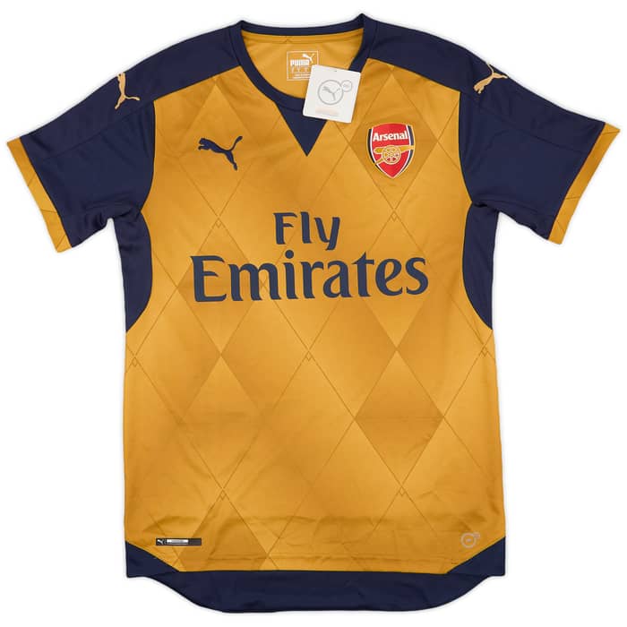 2015-16 Arsenal Away Shirt Arteta #8 (S)