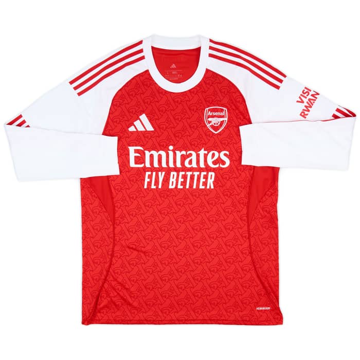 2025-26 Arsenal Home L/S Shirt Odegaard #8