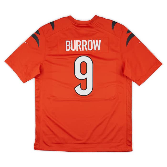 2021-23 Cincinnati Bengals Burrow #9 Nike Game Jersey (Alternate) XL - W/Tags