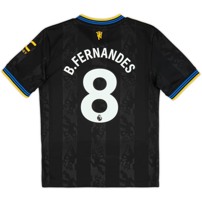 2025-26 Manchester United Third Shirt B.Fernandes #8 (KIDS)