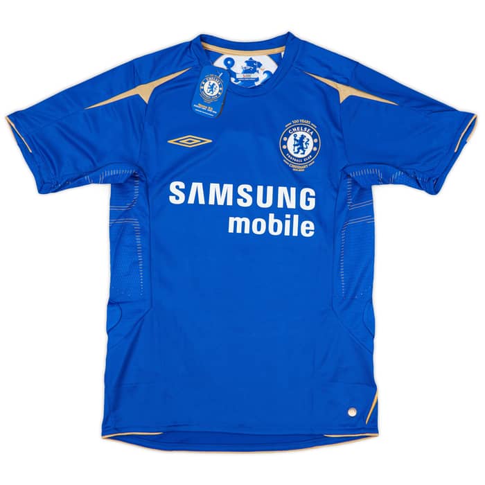 2005-06 Chelsea Centenary Home Shirt Lampard #8 (S)