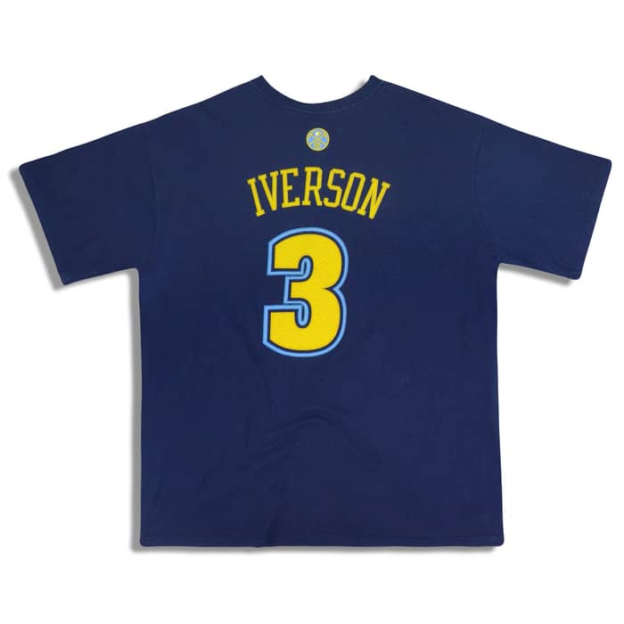 2006-08 Denver Nuggets Iverson #3 adidas Tee XL