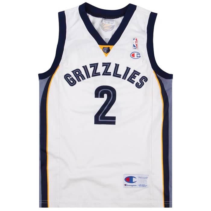 2007-08 Memphis Grizzlies Navarro #2 Champion Jersey (Home) S