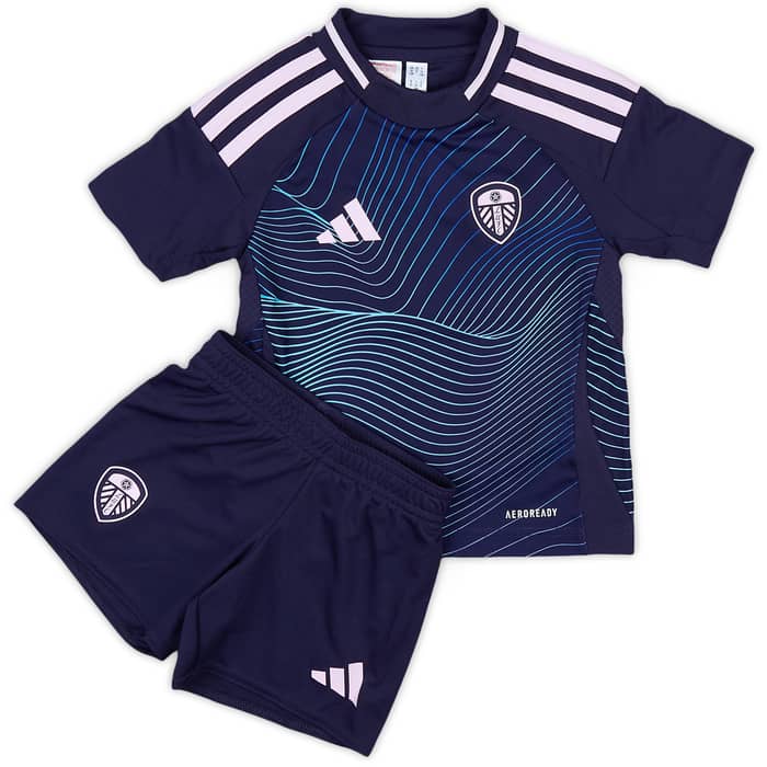 2024-25 Leeds United Third Shirt & Shorts (18-24 Months)