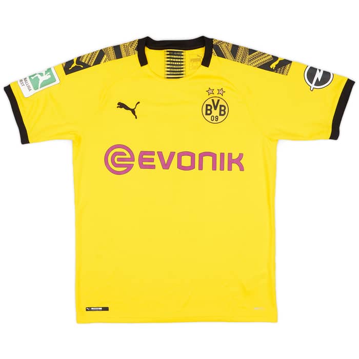 2019-20 Borussia Dortmund II Match Issue Home Shirt Balerdi #18