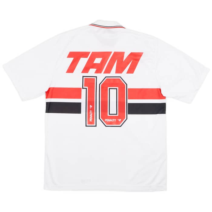 1993 Sao Paulo Home Shirt #10 - 9/10 - (XL)