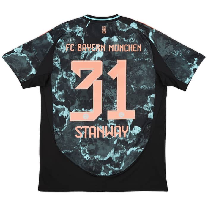 2024-25 Bayern Munich Women's Away Shirt Stanway #31 (Unisex fit)