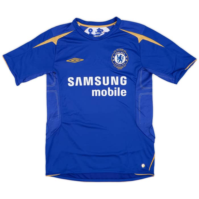 2005-06 Chelsea Centenary Home Shirt Makelele #4 - 8/10 - (S)