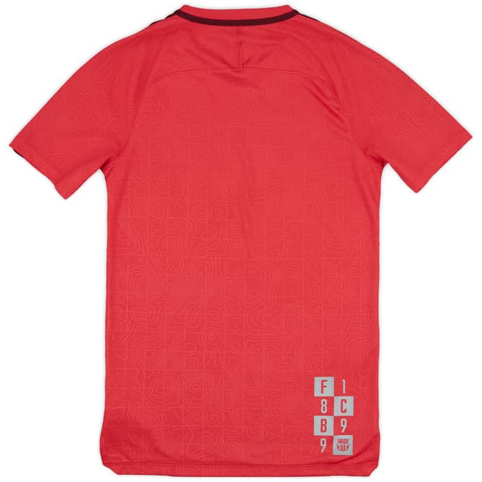 2018-19 Barcelona Nike Training Shirt - 9/10 - (S)