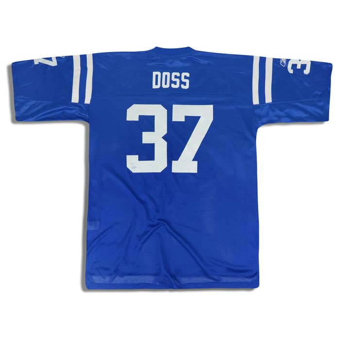 2002-04 Indianapolis Colts Doss #37 Reebok On Field Jersey (Home) XL