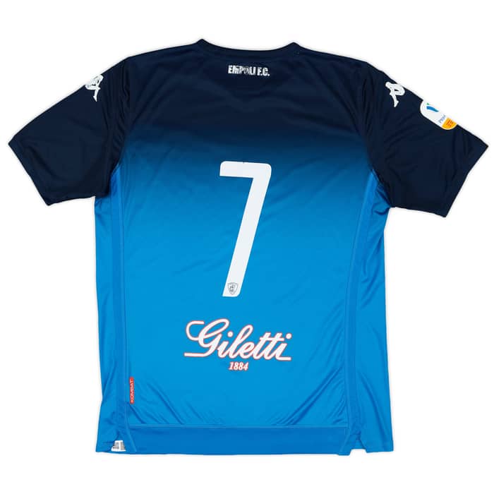 2018-19 Empoli Match Issue Home Shirt #7