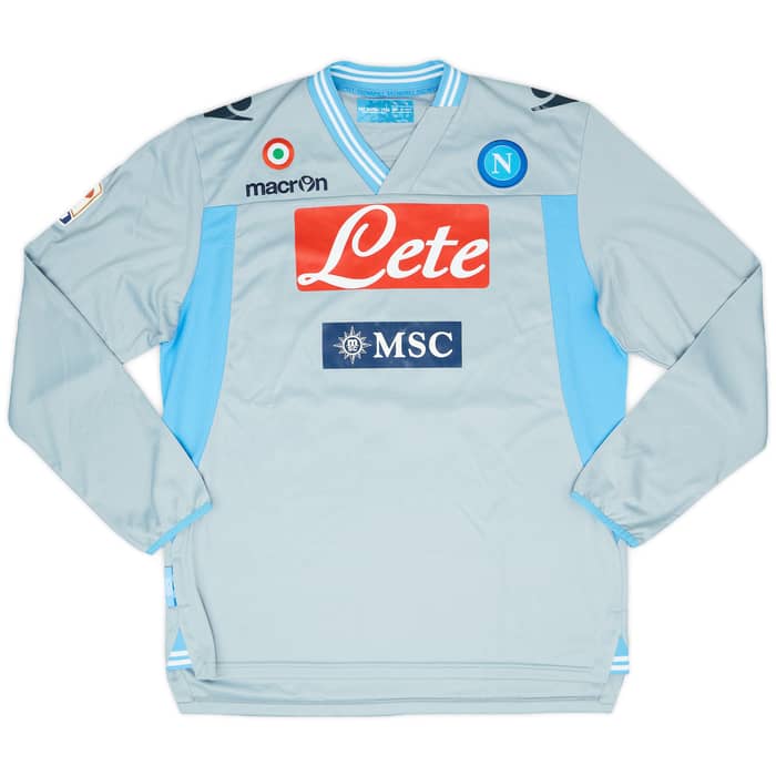 2012-13 Napoli Match Issue GK Shirt Rosati #22