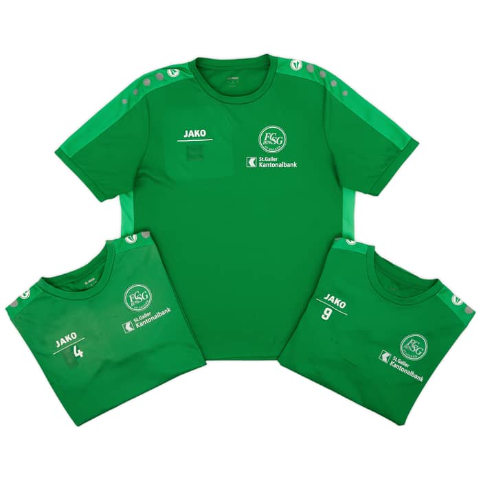 2022-23 St Gallen Player Issue Training Shirt # - 5/10
