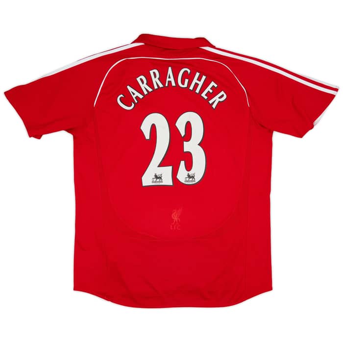 2006-08 Liverpool Home Shirt Carragher #23 - 6/10 - (XL)