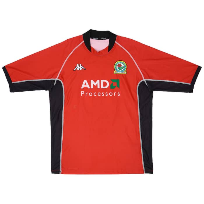 2002-03 Blackburn Away Shirt Yorke #19 - 8/10 - (3XL)
