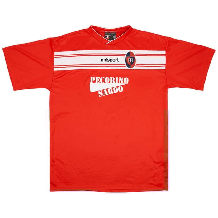 2000-01 Cagliari Uhlsport Training Shirt - 6/10 - (XL)