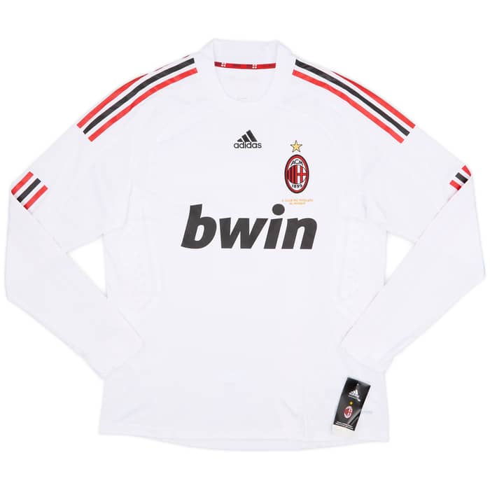 2008-09 AC Milan Player Issue Away L/S Shirt Gattuso #8 (L)