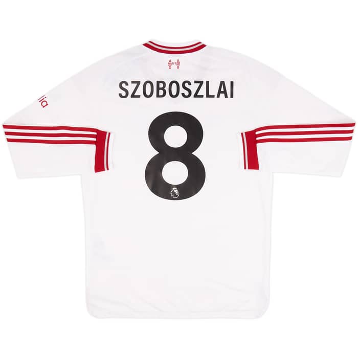 2026-27 Liverpool Authentic Away L/S Shirt Szoboszlai #8