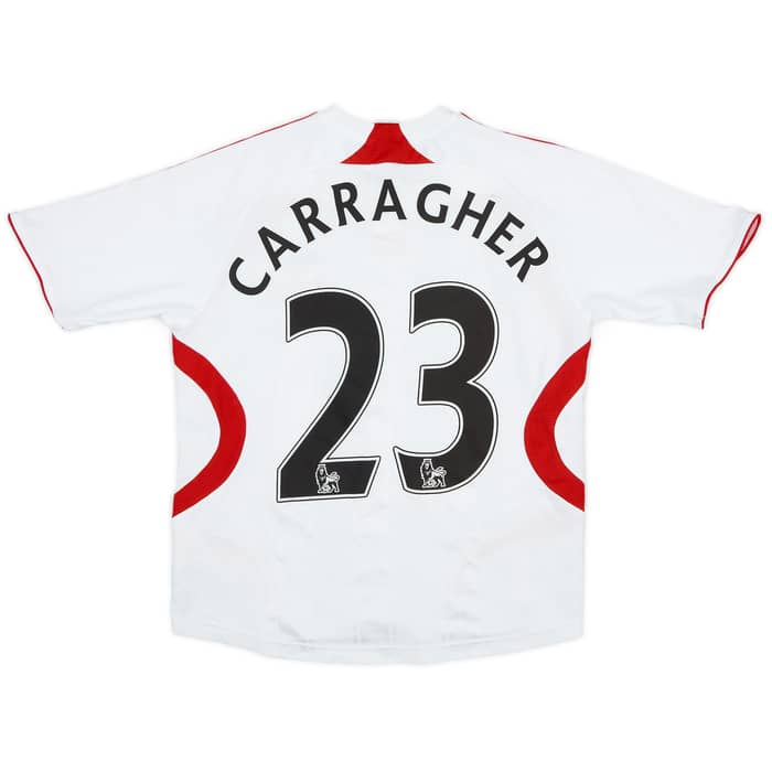 2007-08 Liverpool Away Shirt Carragher #23 - 8/10 - (S.Boys)