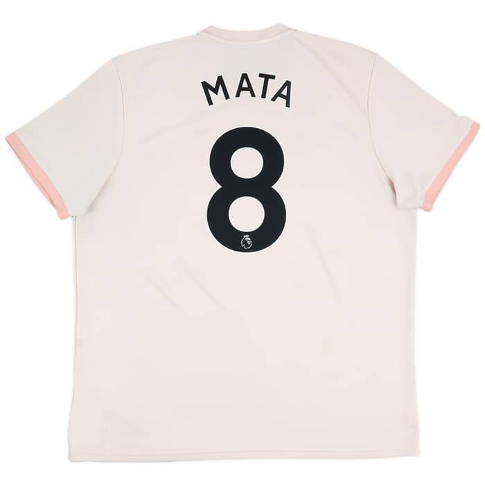 2018-19 Manchester United Away Shirt Mata #8 - 7/10 - (XXL)