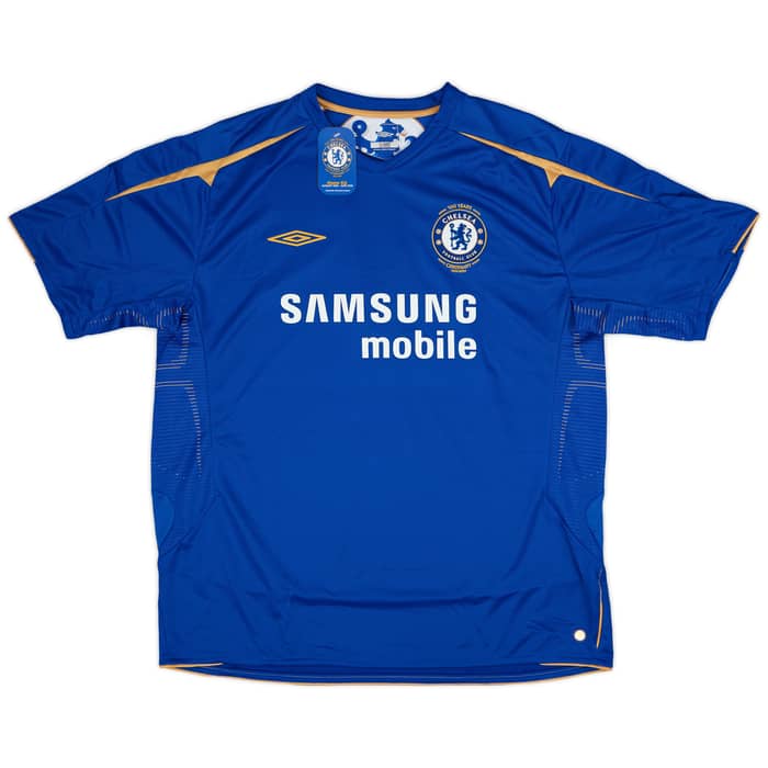2005-06 Chelsea Centenary Home Shirt Lampard #8 (XXL)