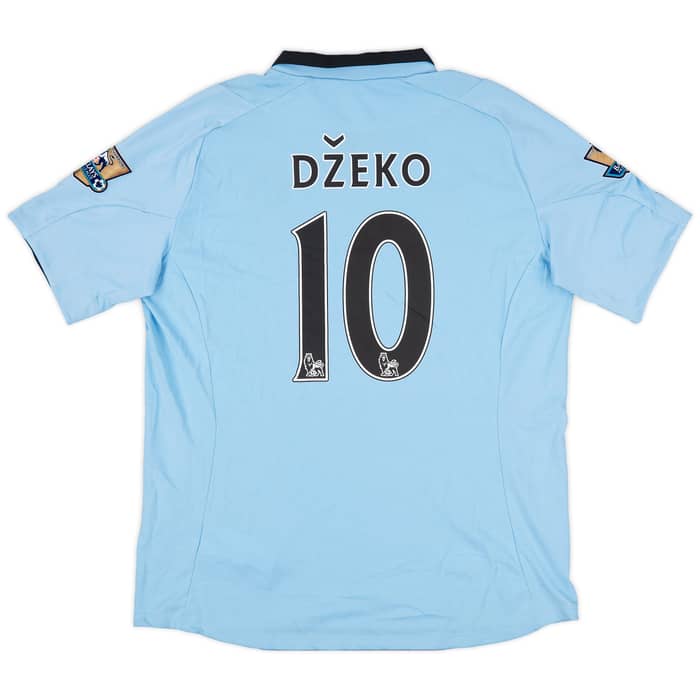 2012-13 Manchester City Home Shirt Dzeko #10 (XL)