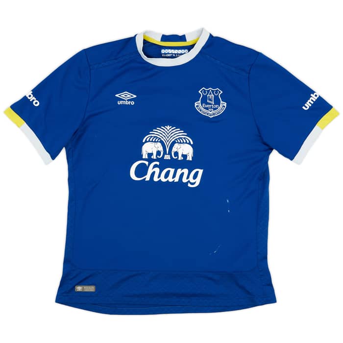 2016-17 Everton Home Shirt Lukaku #10 - 6/10 - (L)
