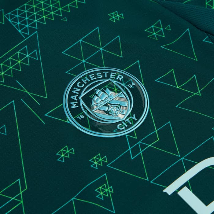 2025-26 Manchester City Fourth Shirt Cherki #10 (KIDS)